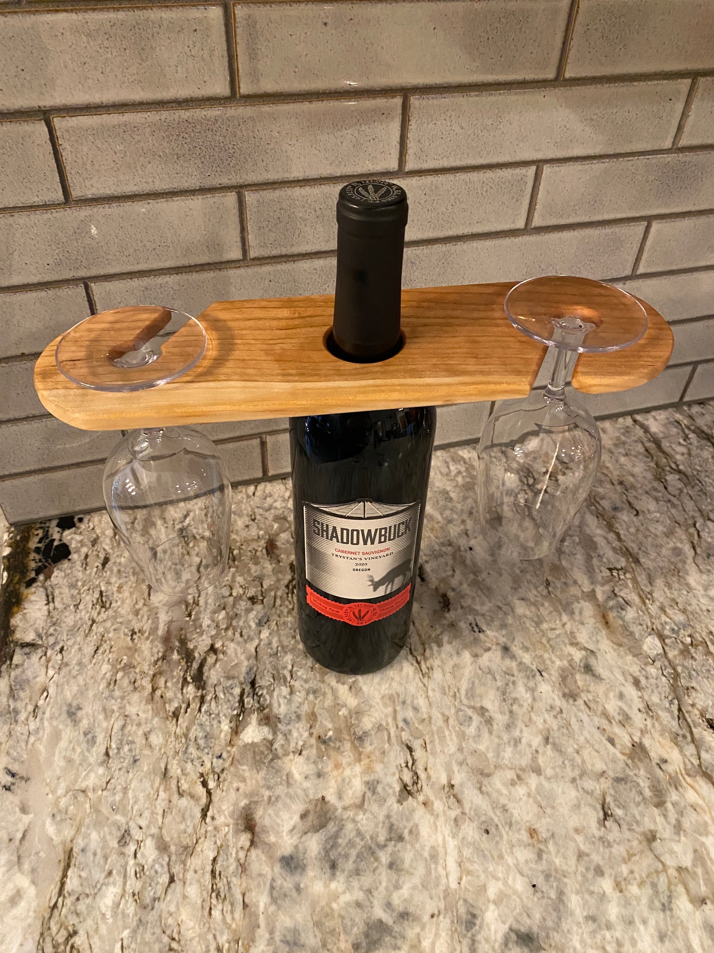Cherry Wine Caddy with sapwood