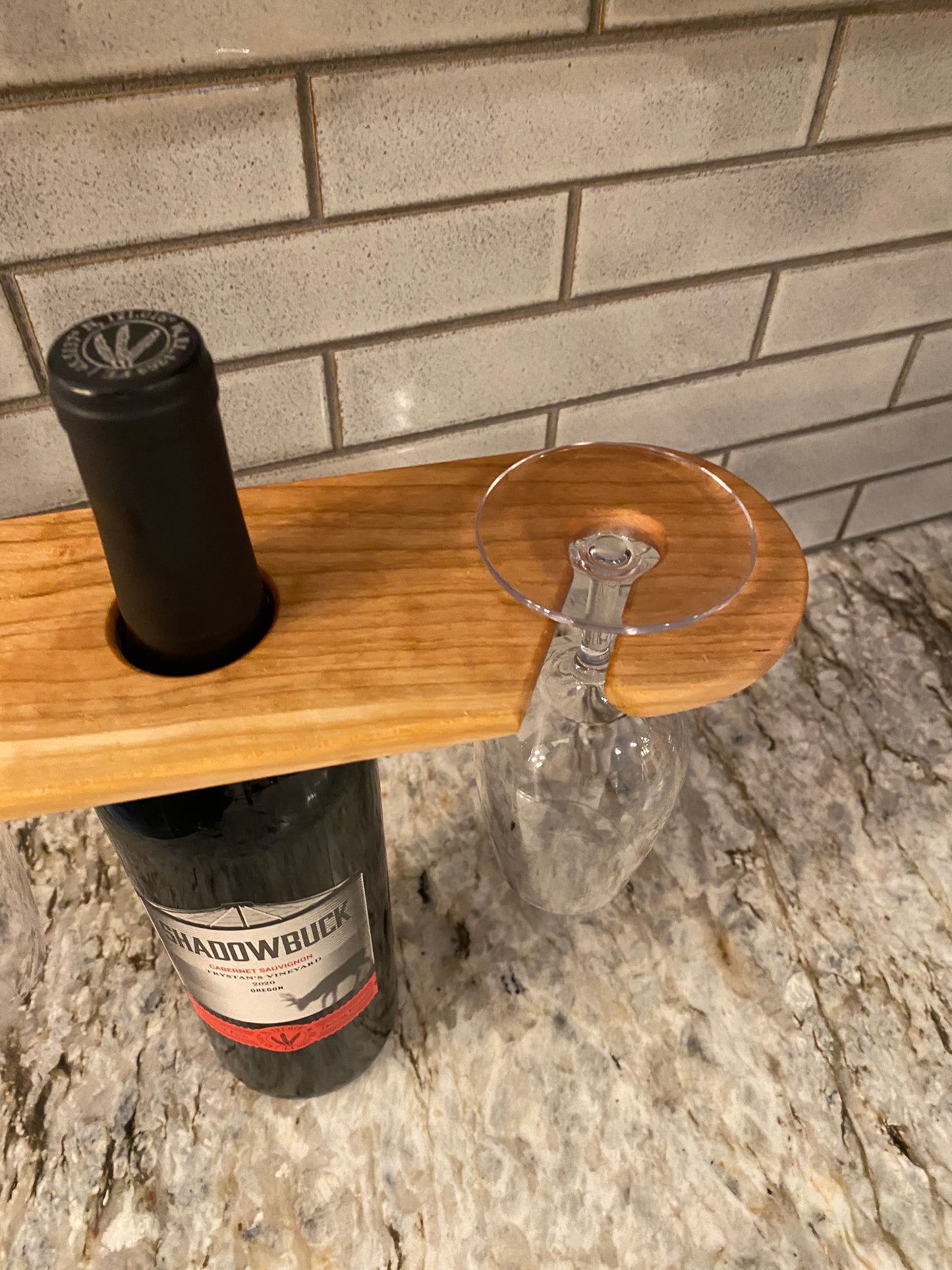 Cherry Wine Caddy with sapwood