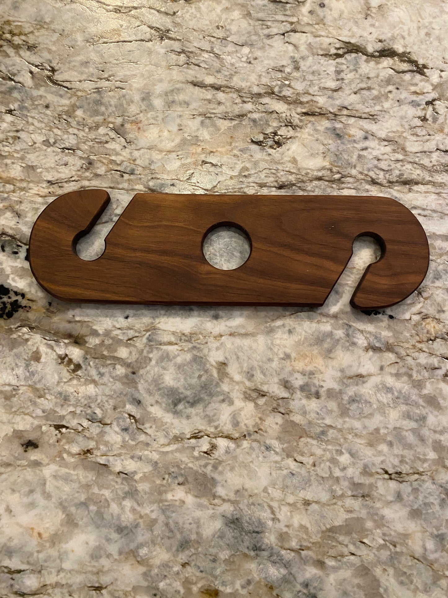 Walnut Wine Caddy