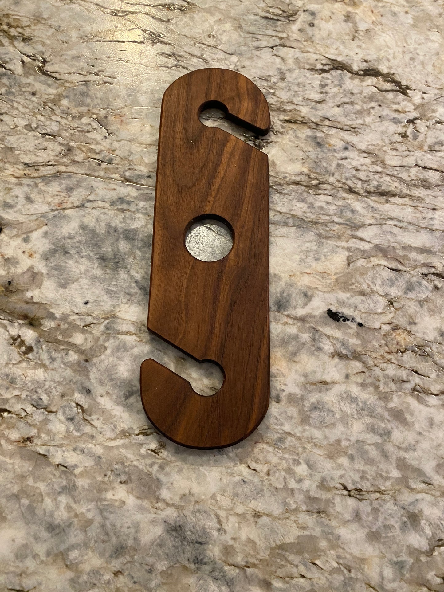 Walnut Wine Caddy