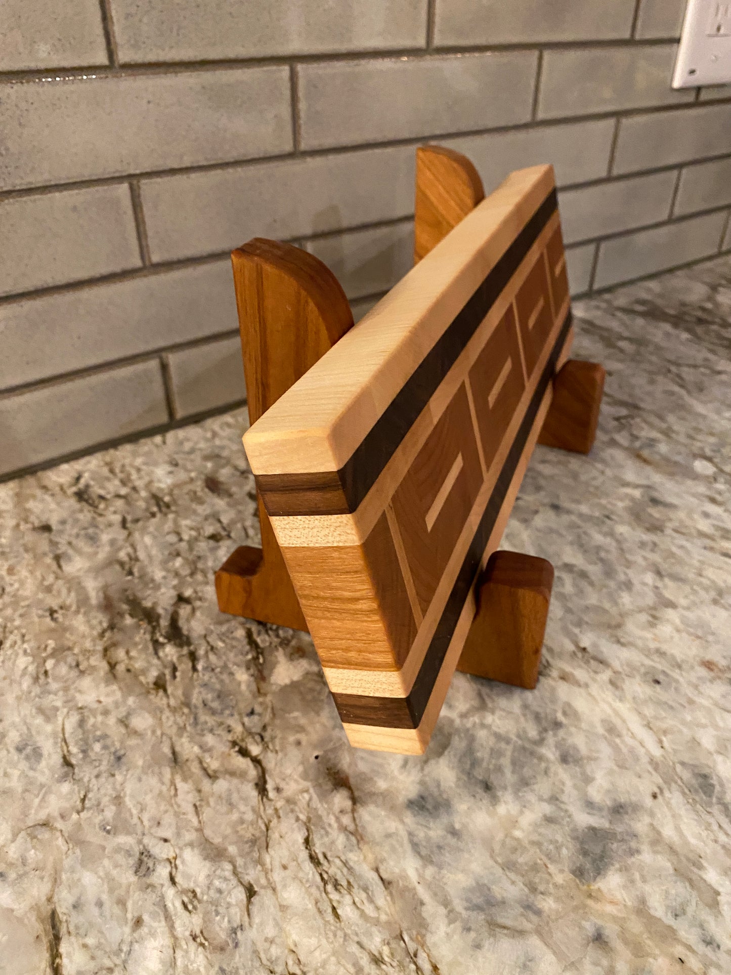 Sushi board - Cherry, Maple and Walnut end grain
