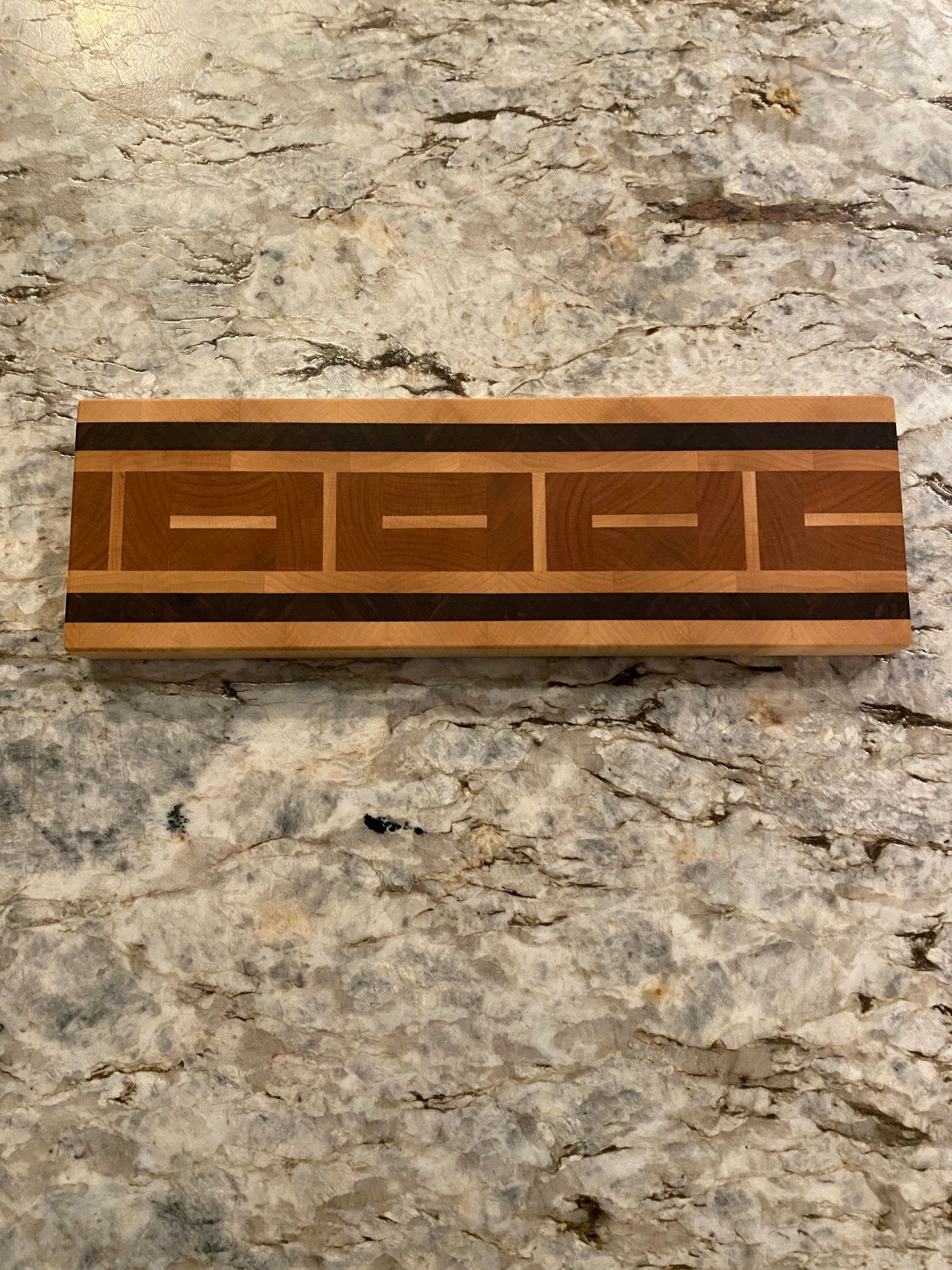 Sushi board - Cherry, Maple and Walnut end grain