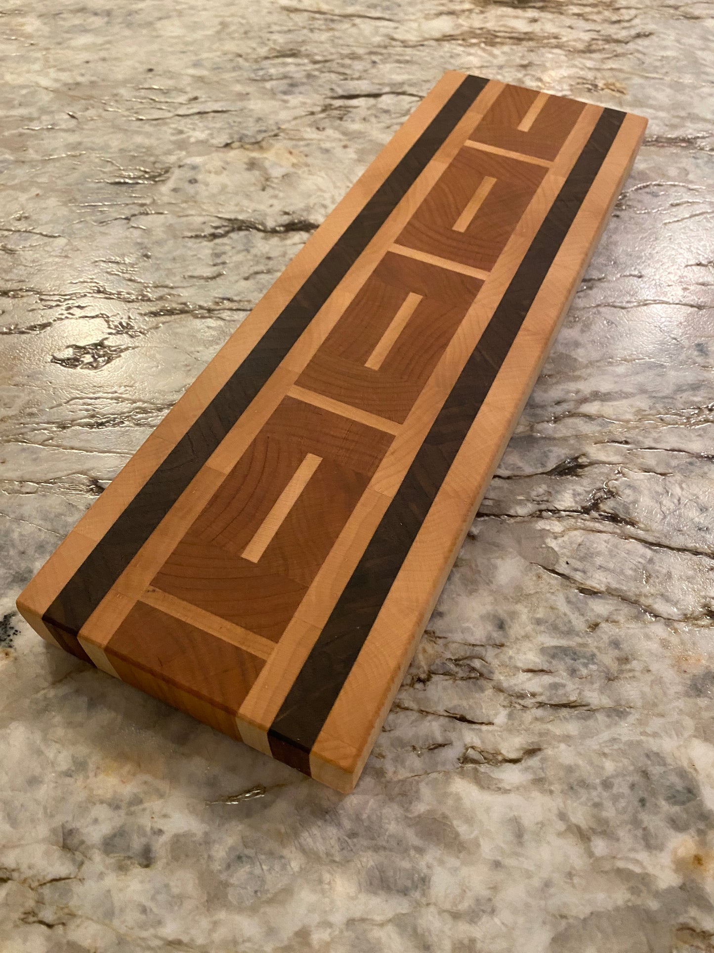 Sushi board - Cherry, Maple and Walnut end grain