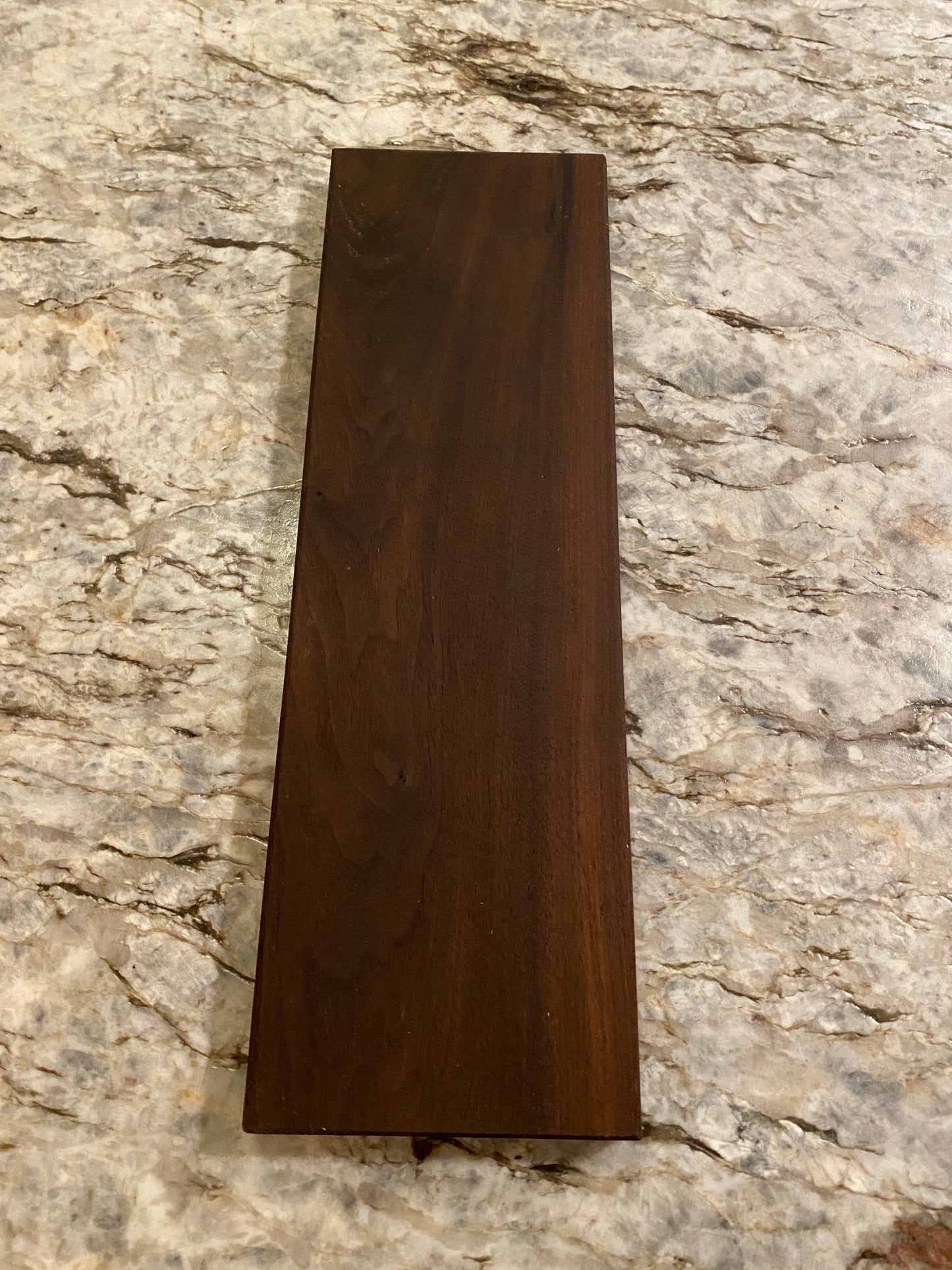 Walnut Cribbage Board (Customizable) - 3 lane