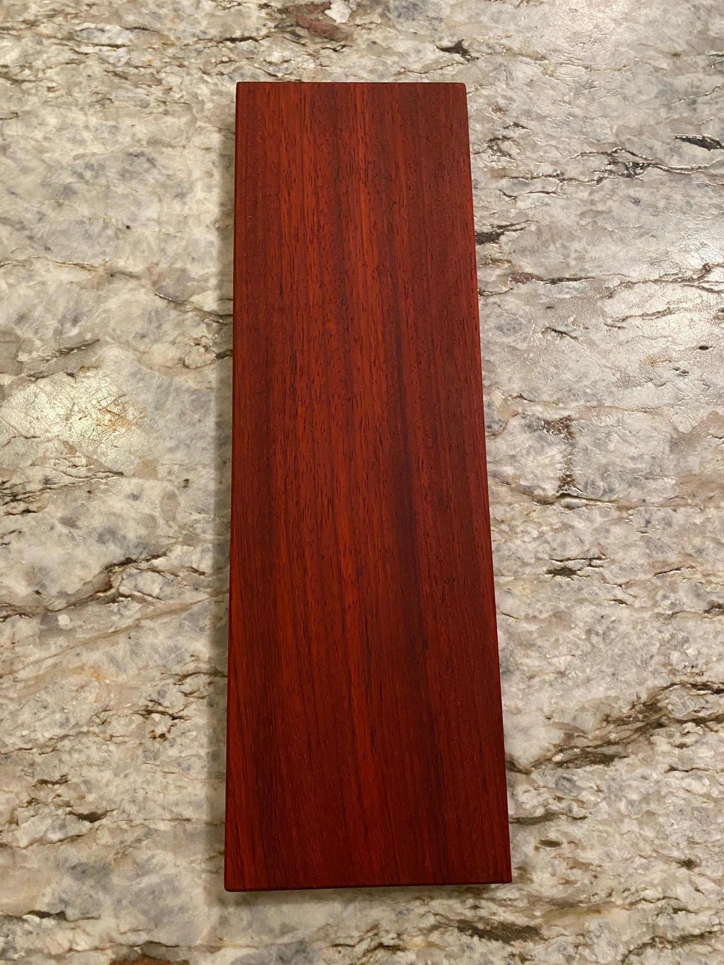 Padauk Cribbage Board (Customizable) - 3 lane