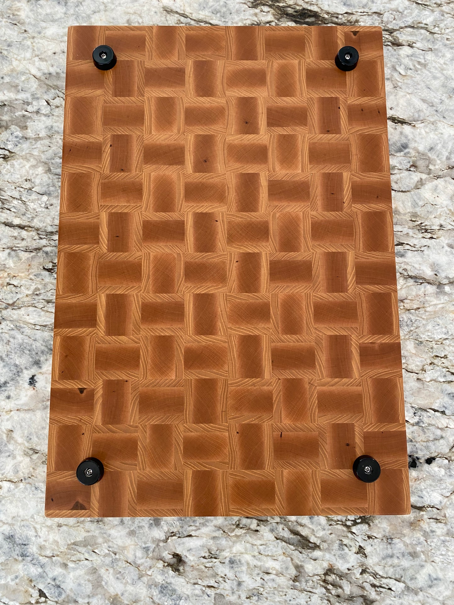 Ash and Maple basketweave end grain