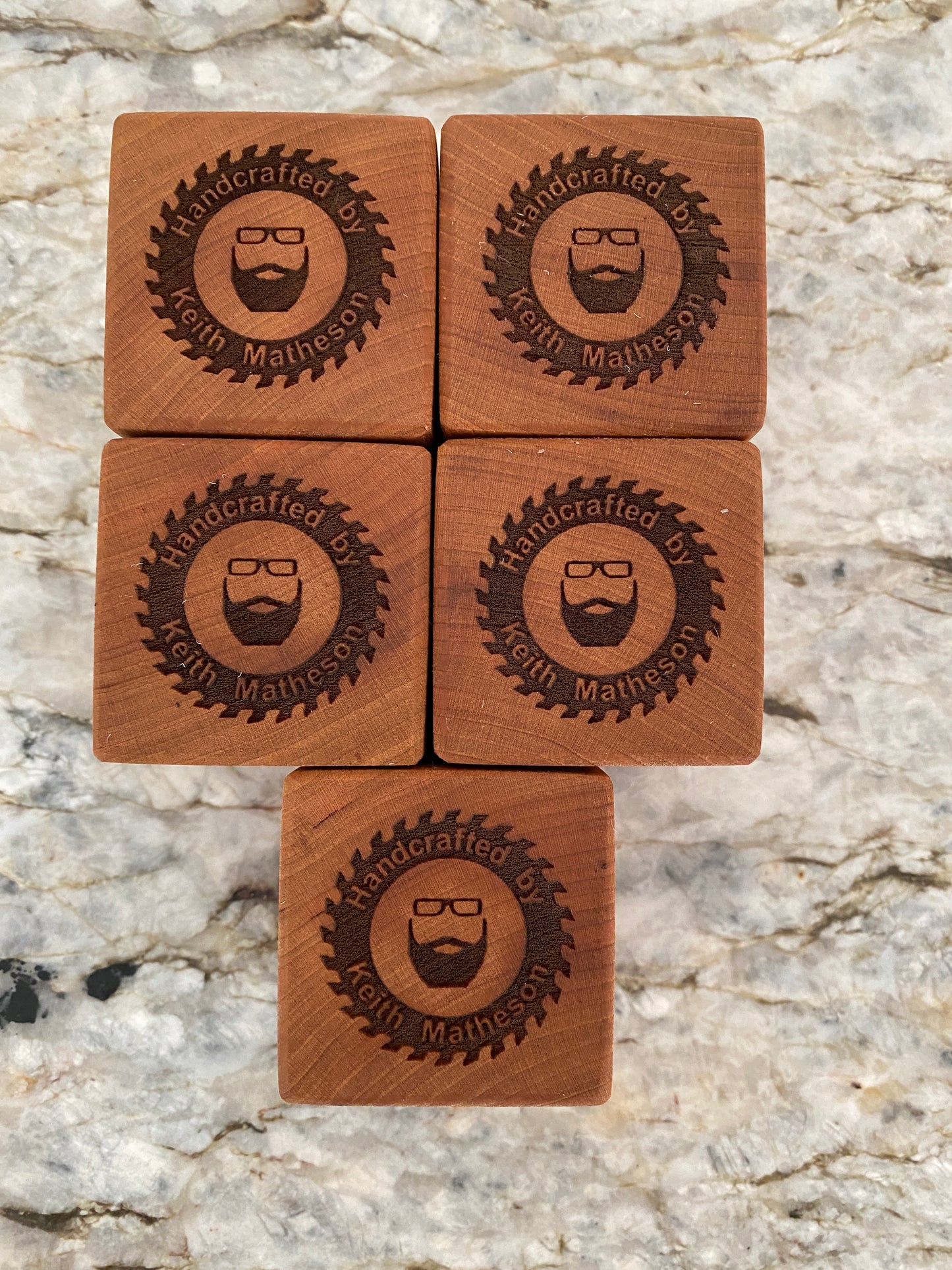 Custom Blocks/Dice - Cherry 2x2