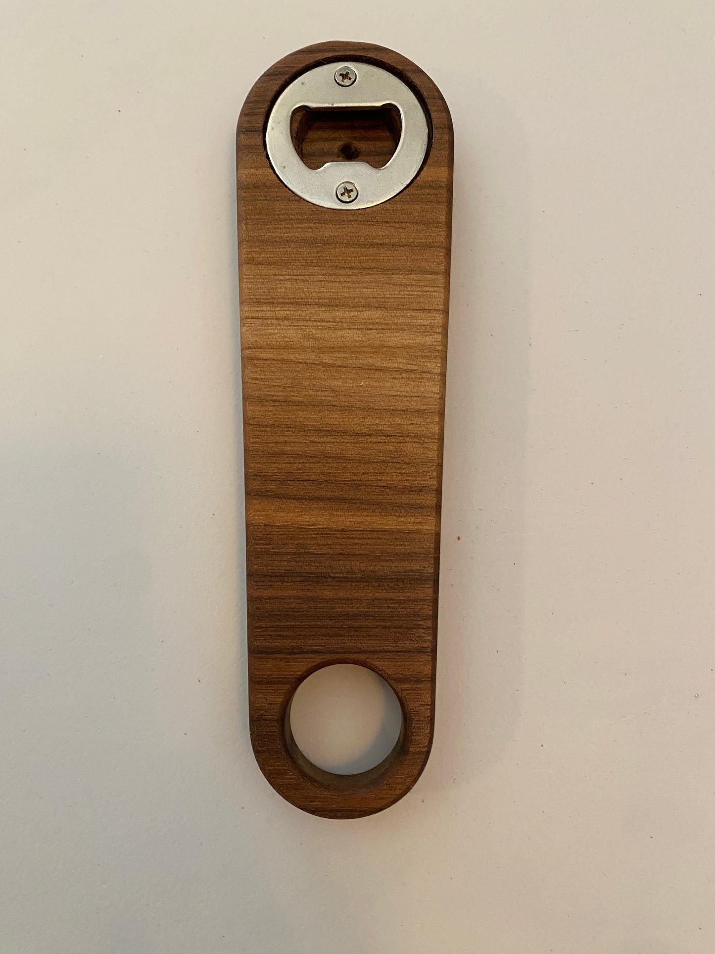 Large Hardwood Bottle Opener - Walnut