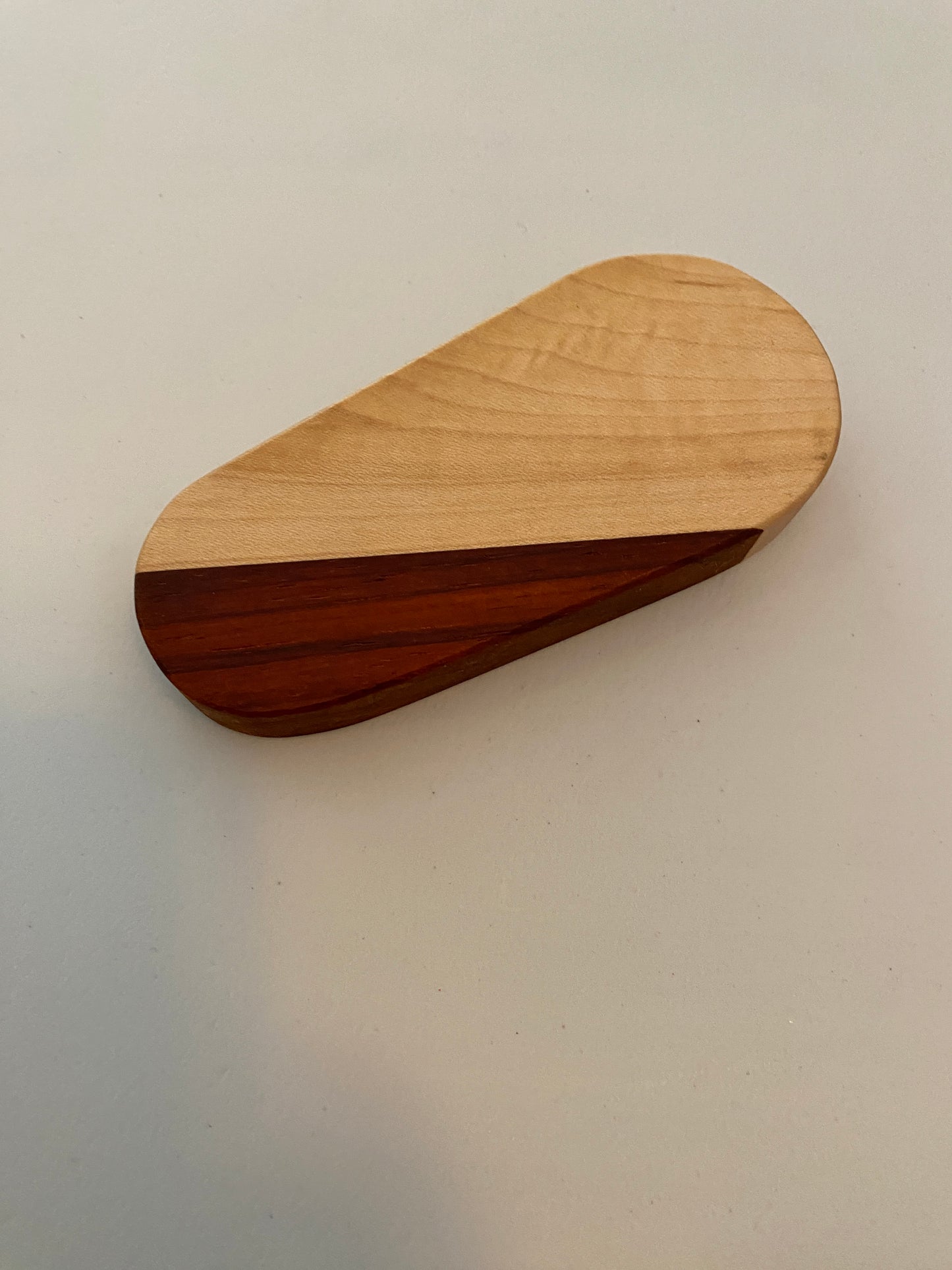 Medium Hardwood Bottle Opener - Padauk and Maple