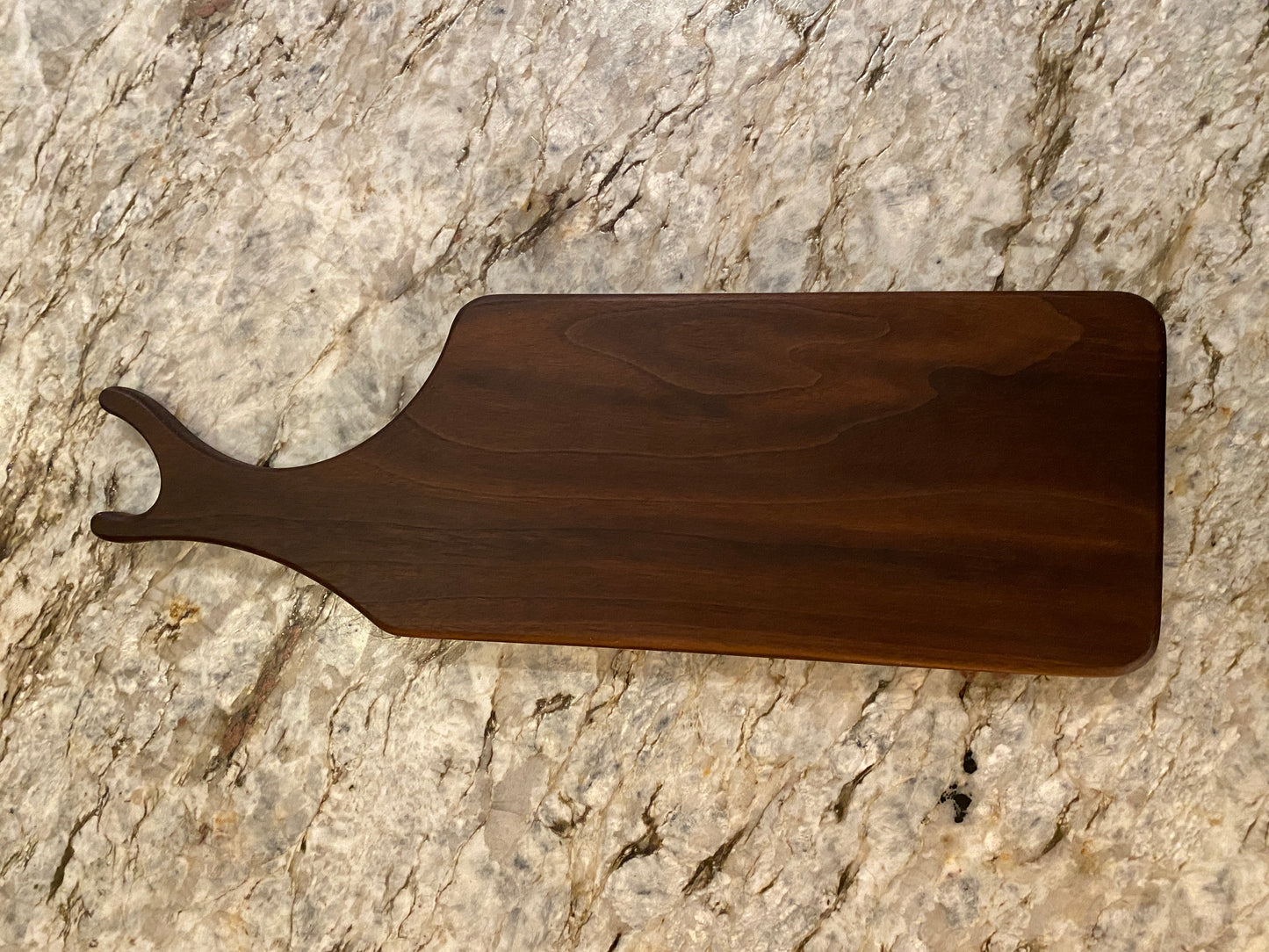 Classic Walnut charcuterie board with handle