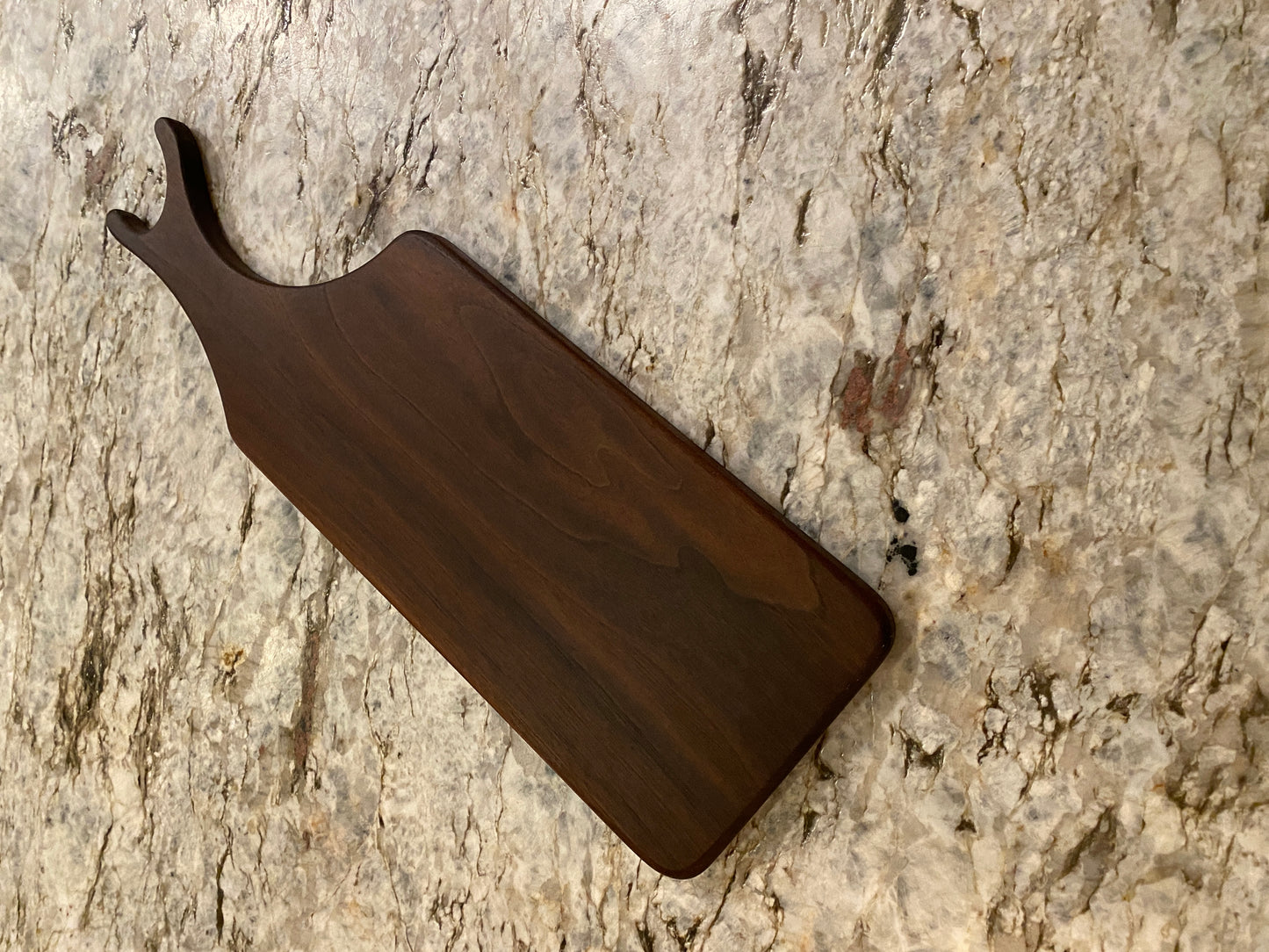 Classic Walnut charcuterie board with handle
