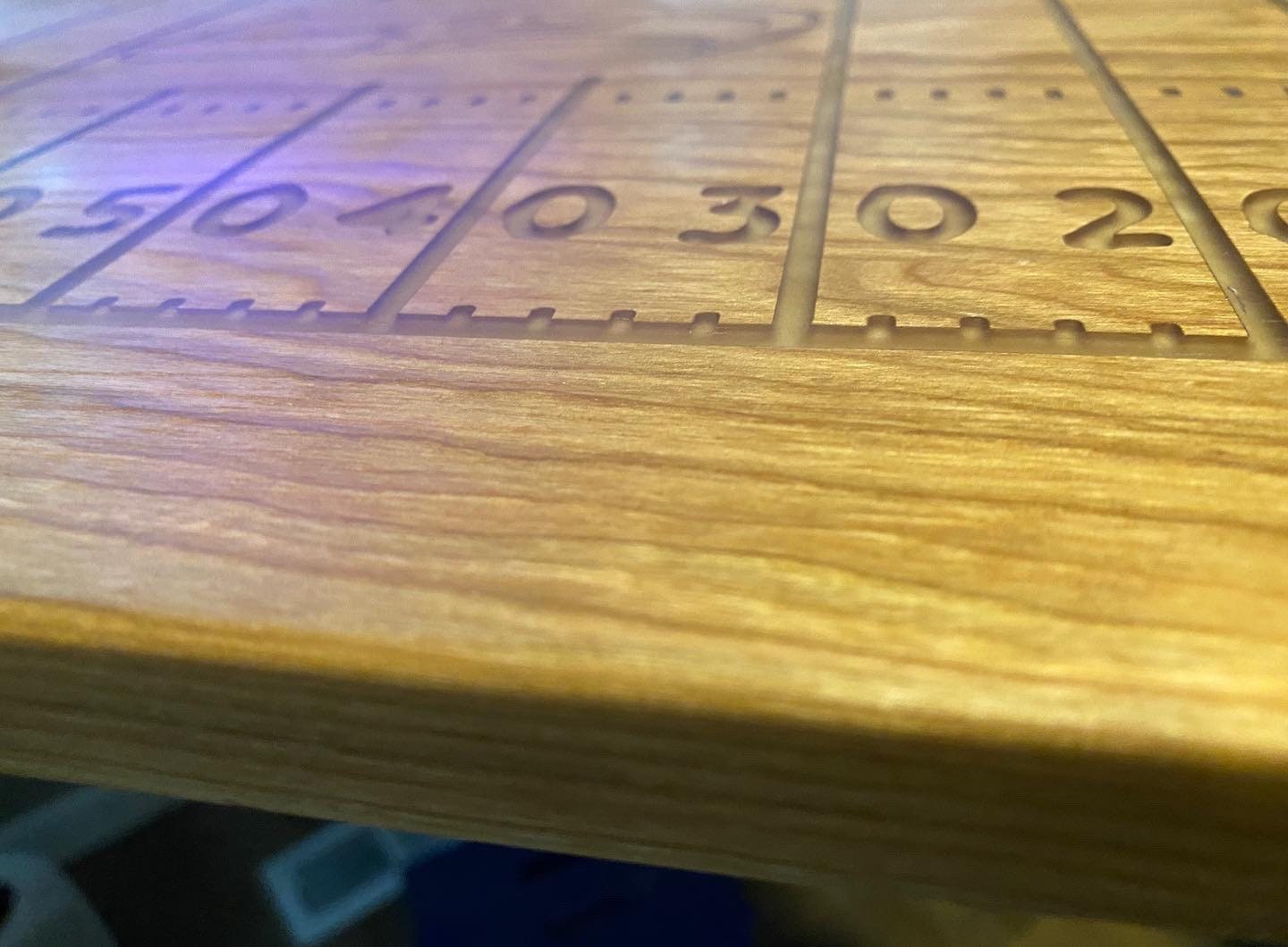 Custom football field charcuterie board / wall decoration - Add your logo and name