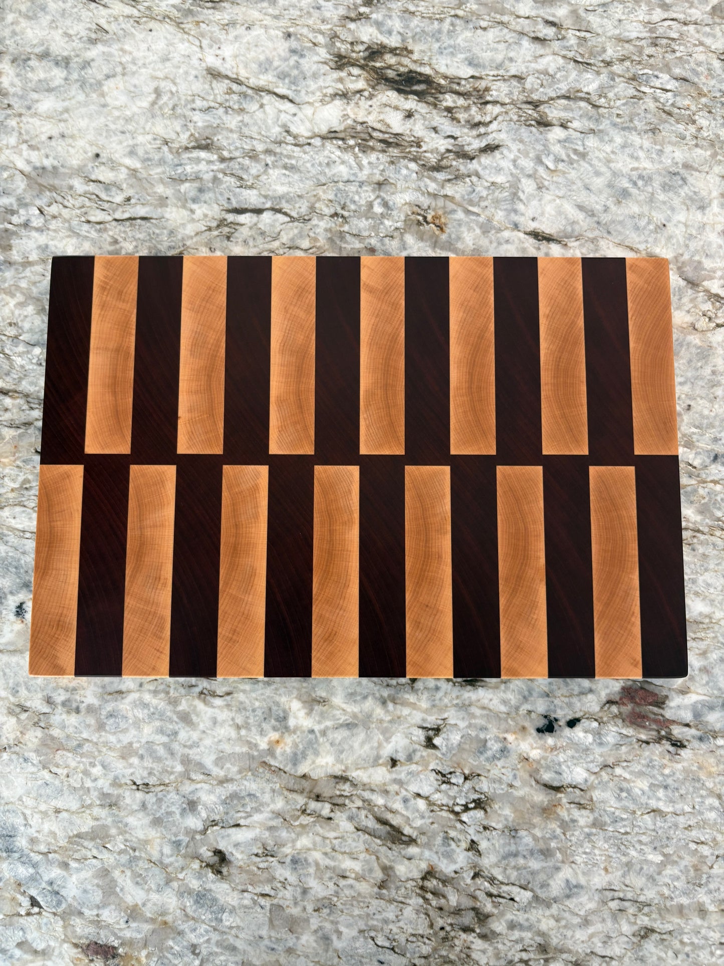 End Grain Brisket board (Maple and Sapele)