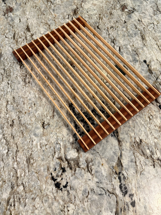 Bread cooling rack (Sapele and Maple)