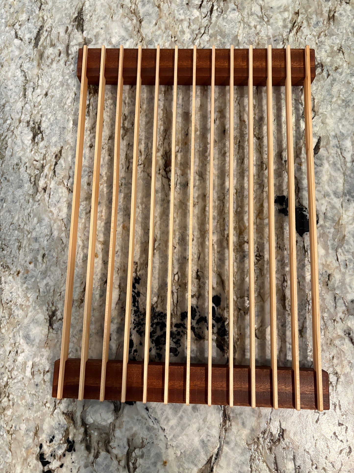 Bread cooling rack (Sapele and Maple)