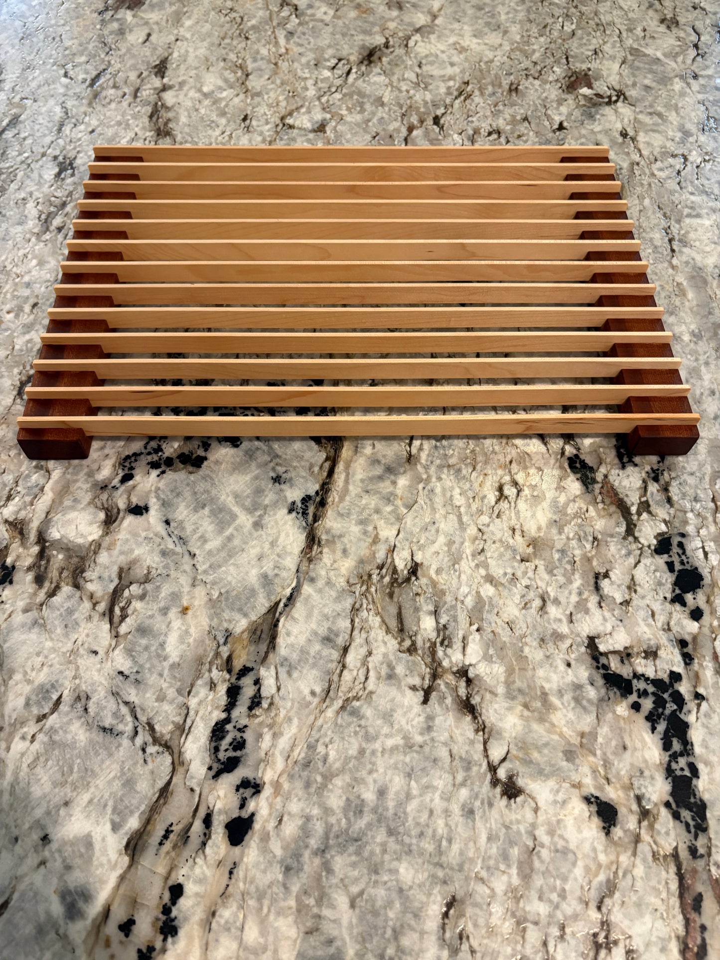 Bread cooling rack (Sapele and Maple)