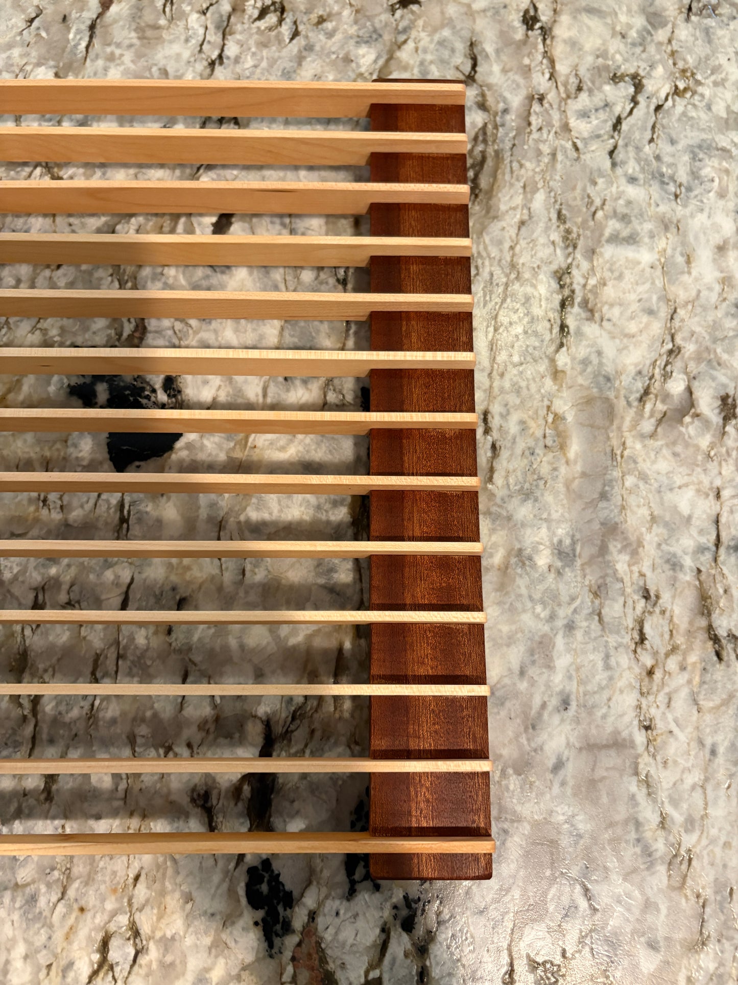 Bread cooling rack (Sapele and Maple)