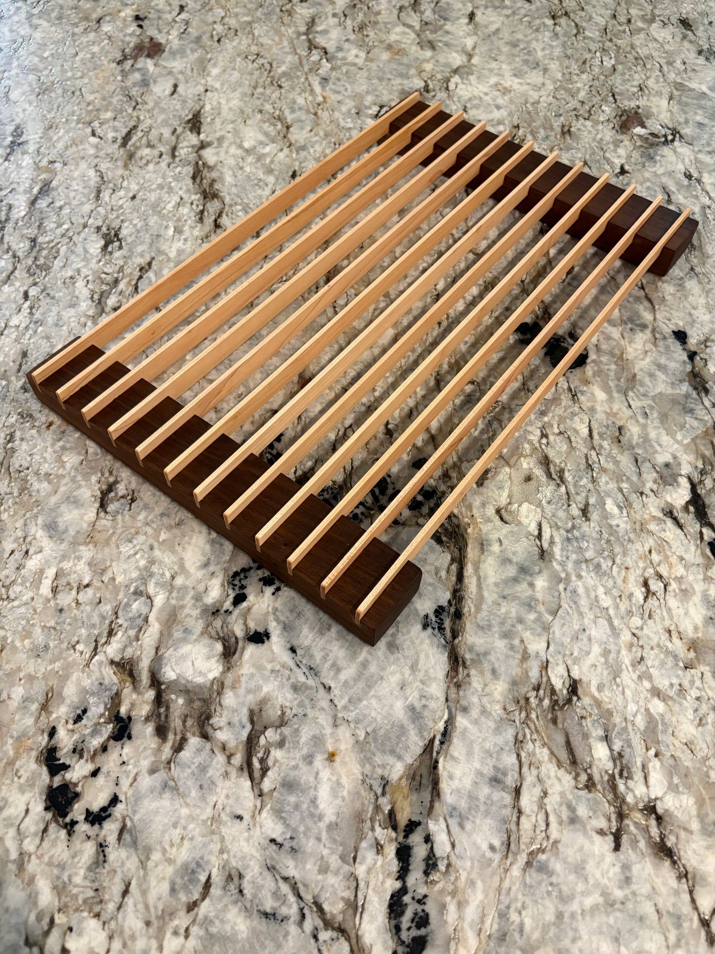 Bread cooling rack (Sapele and Maple)