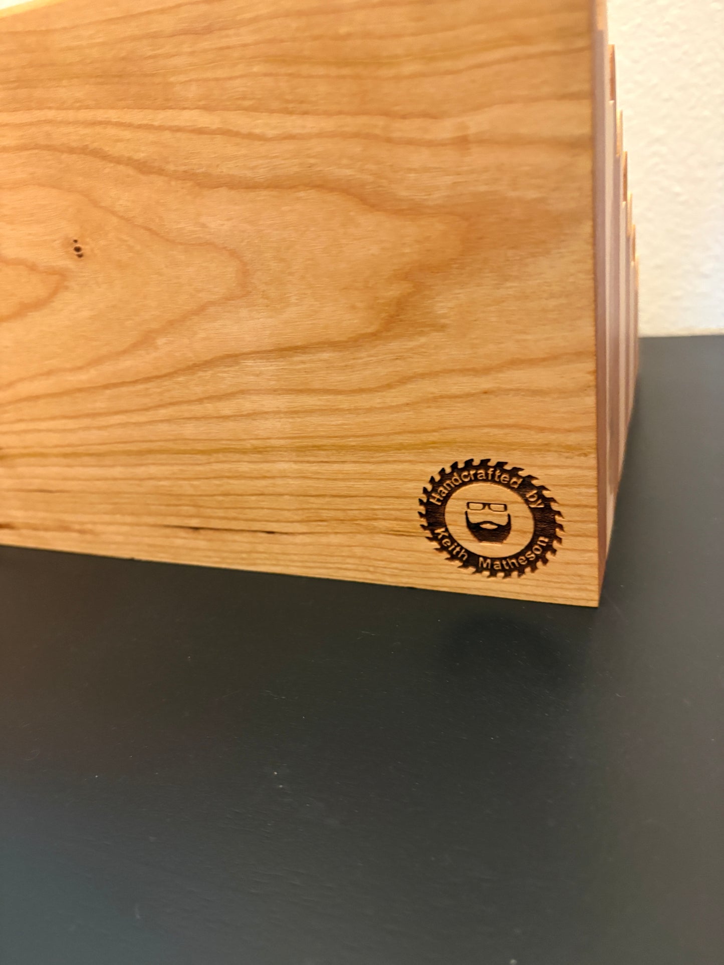 Challenge Coin Display - available with Thin Blue Line or Thin Red Line