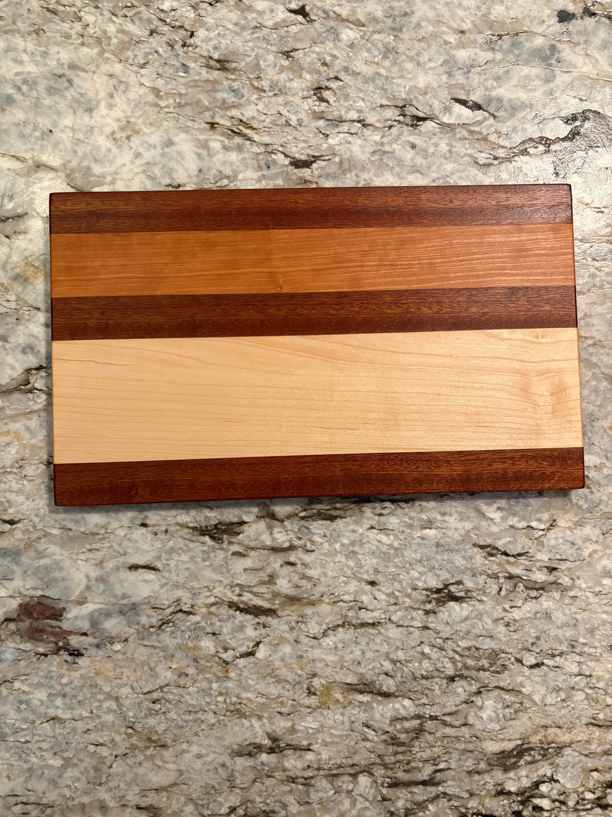 Maple, Sapele and Cherry Cutting Board