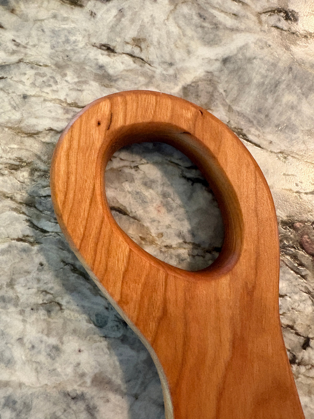 Classic Cherry charcuterie board with oval handle