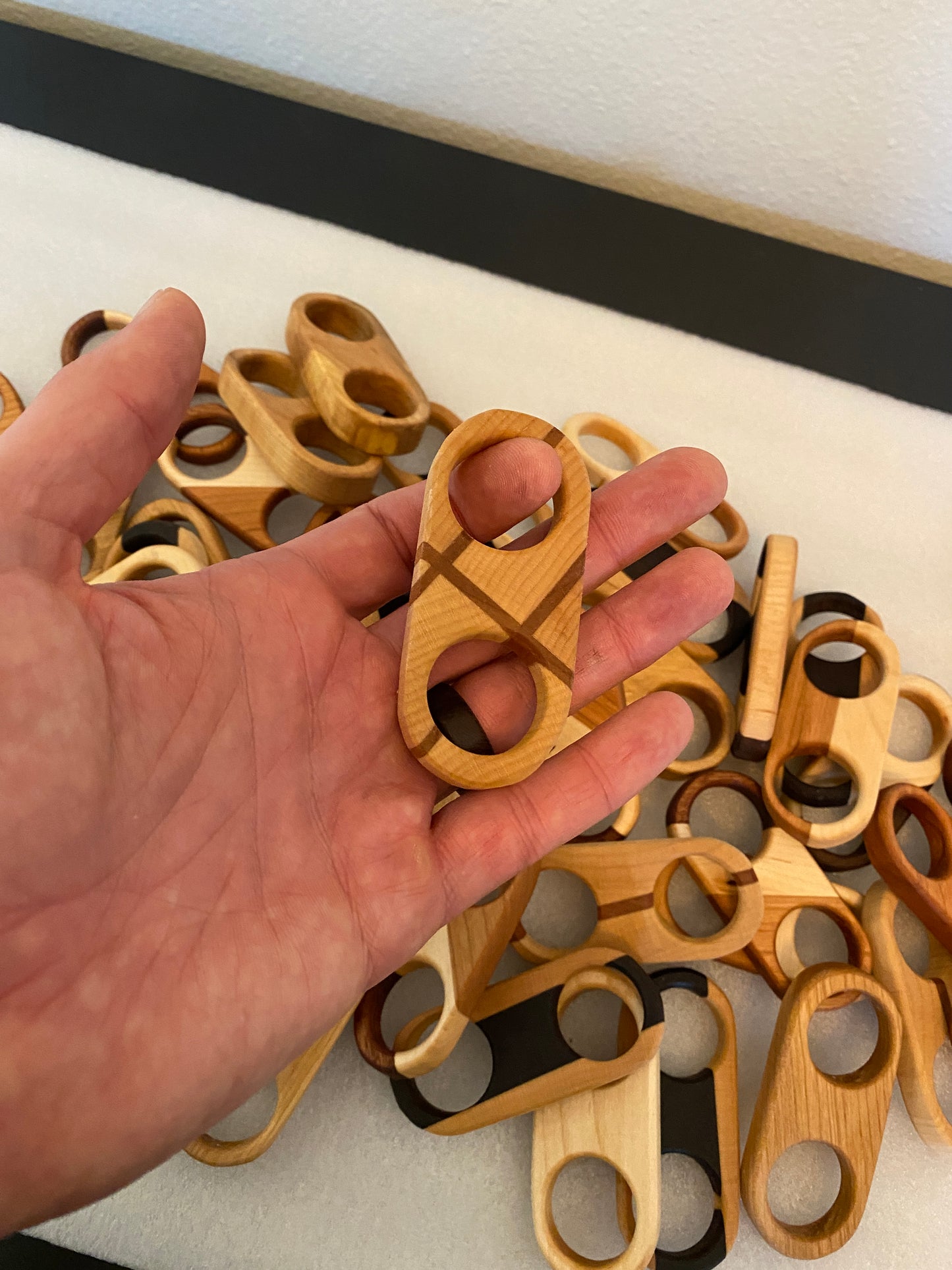 Hardwood fidgets