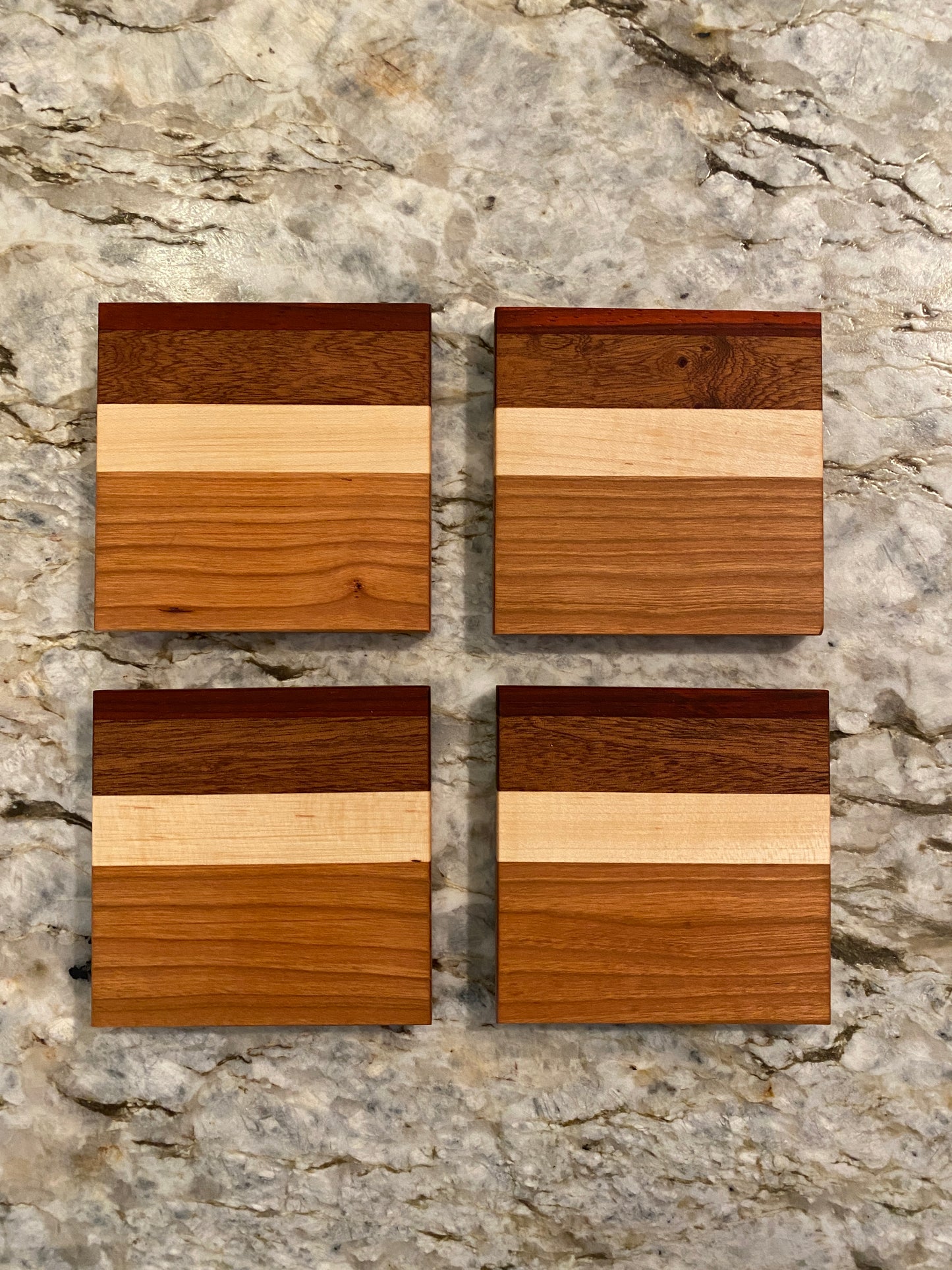 Coasters (with and without built in bottle openers)