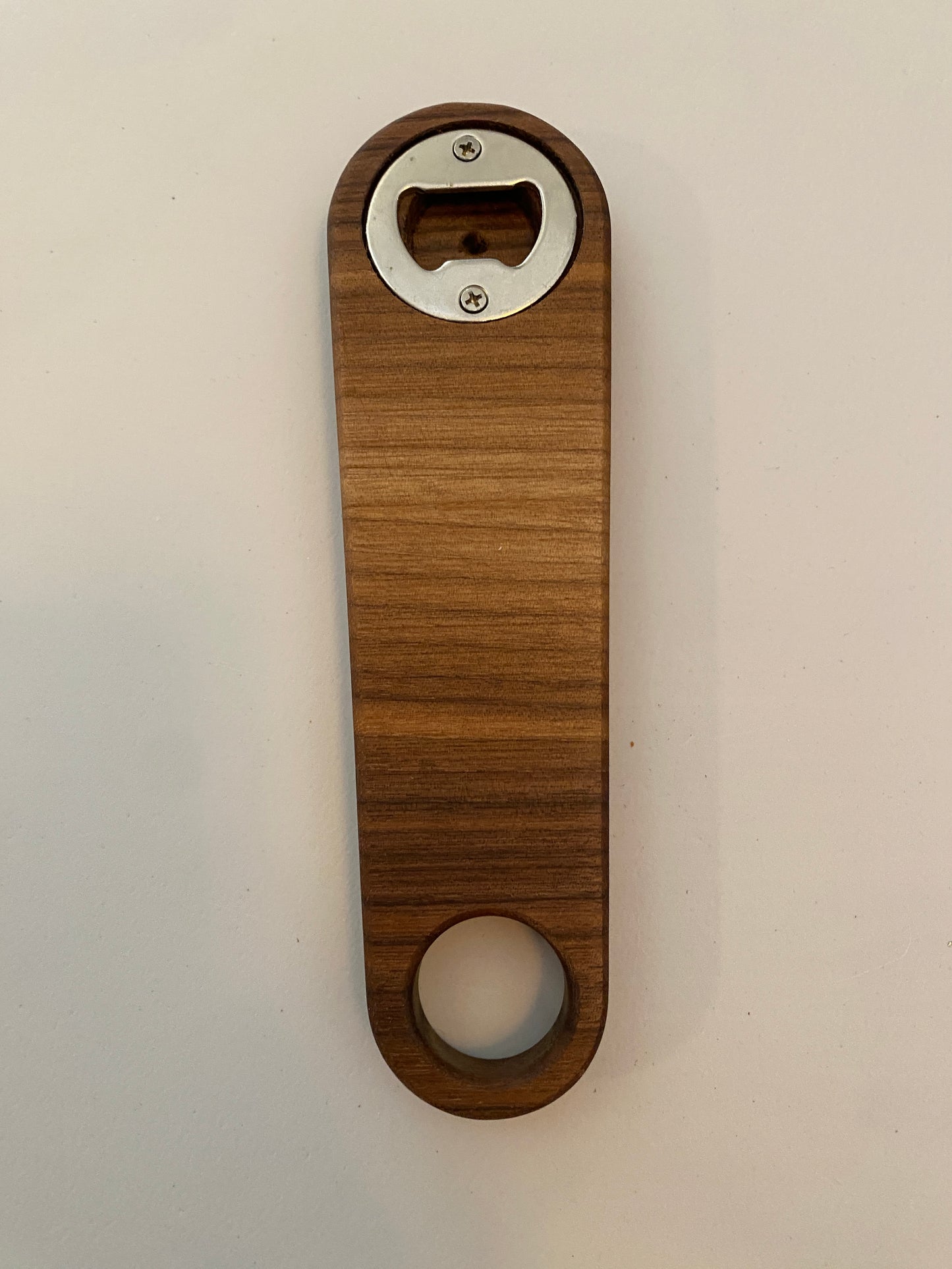 Large Hardwood Bottle Opener - Walnut