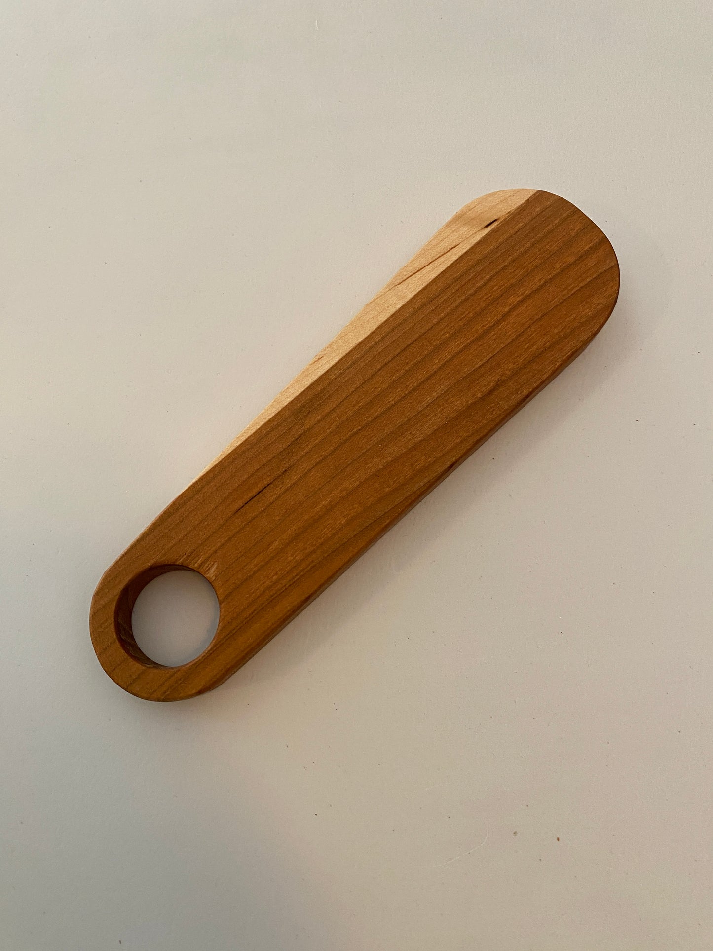 Large Hardwood Bottle Opener - Cherry and Maple