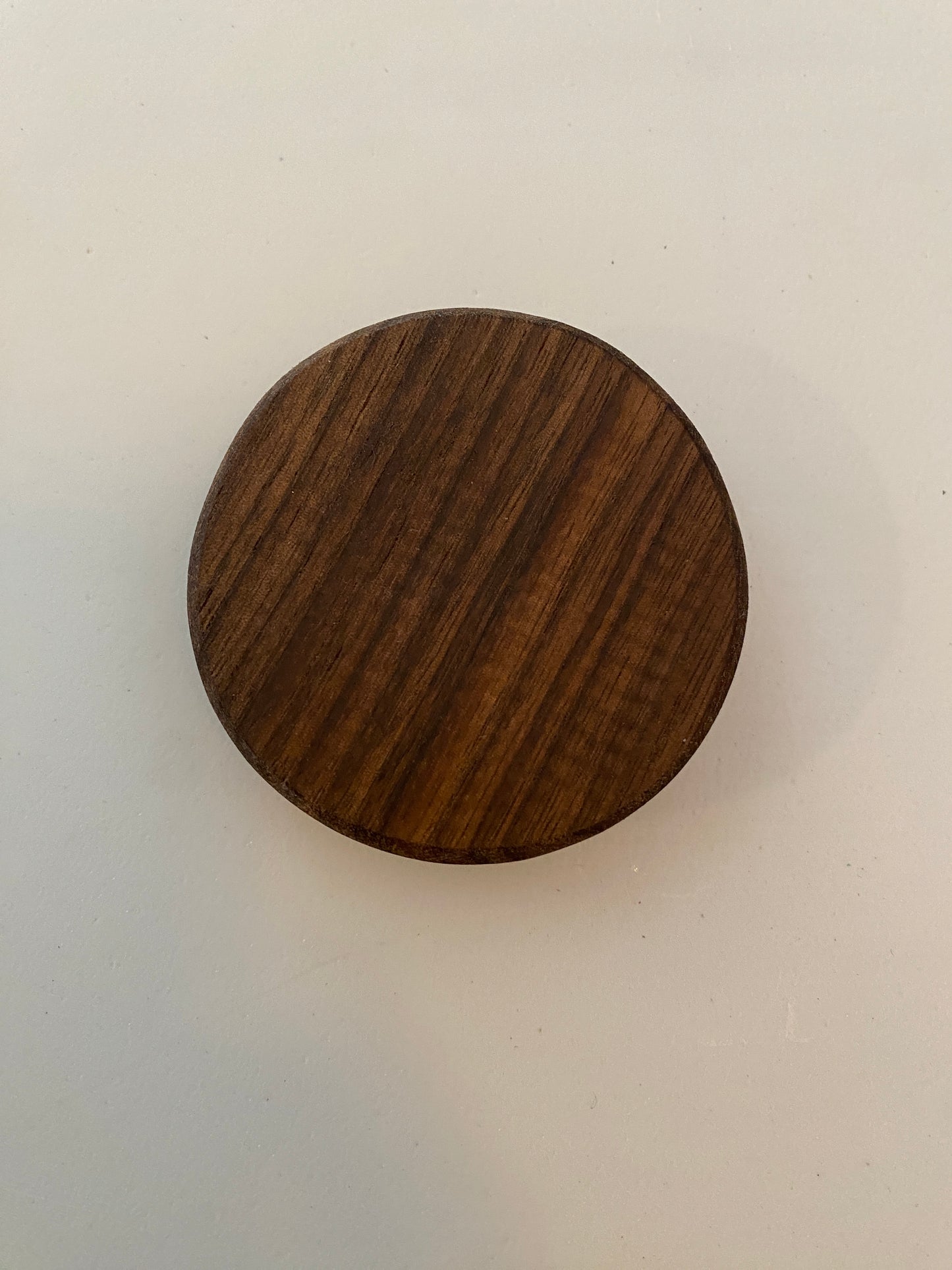 Round Hardwood Bottle Opener - Walnut