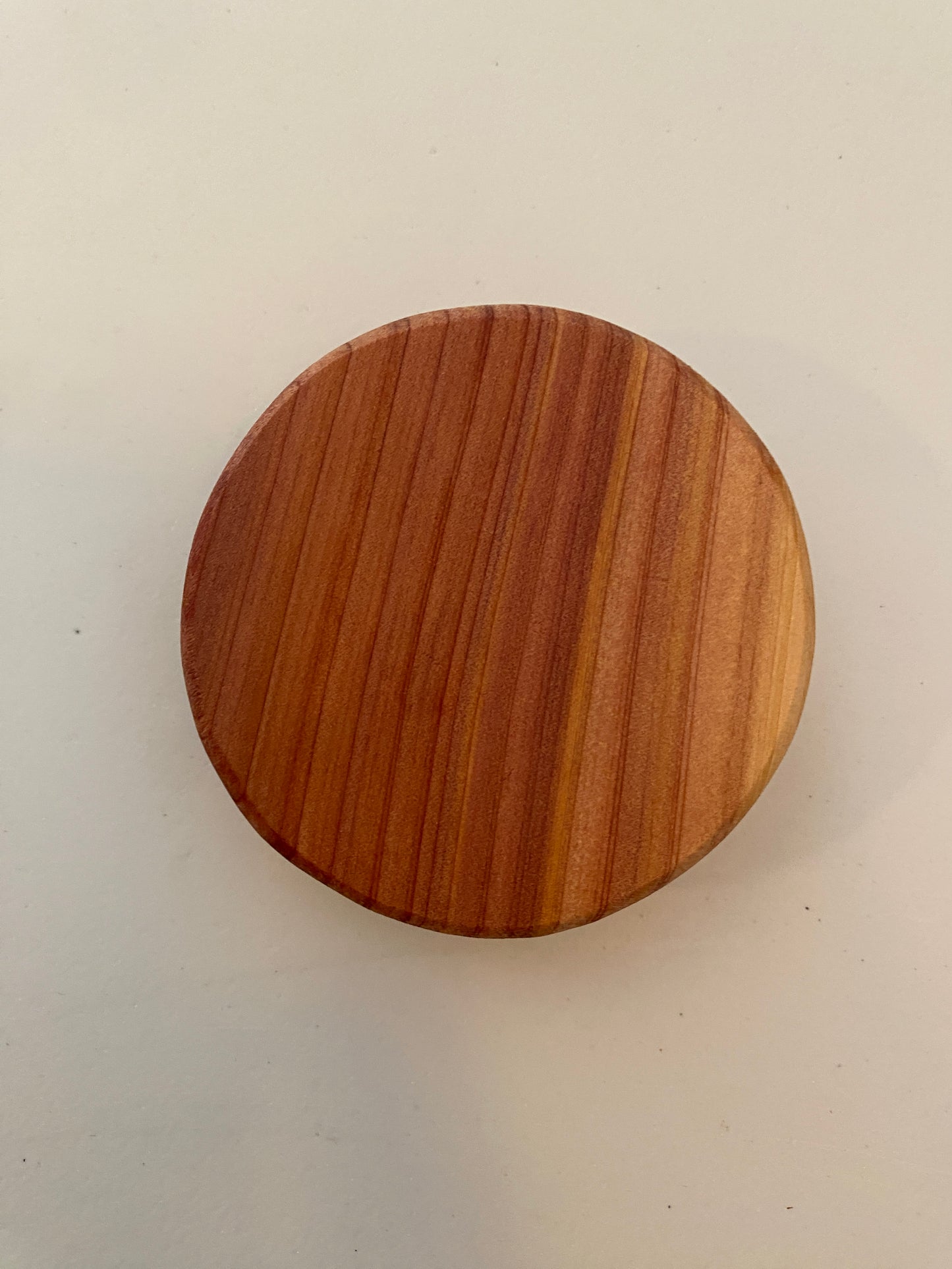 Round Hardwood Bottle Opener - Aromatic Cedar