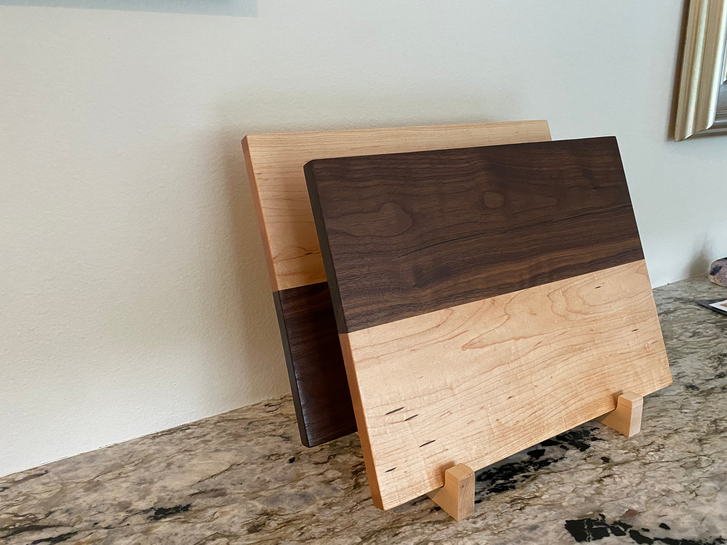 Walnut and Maple cutting board