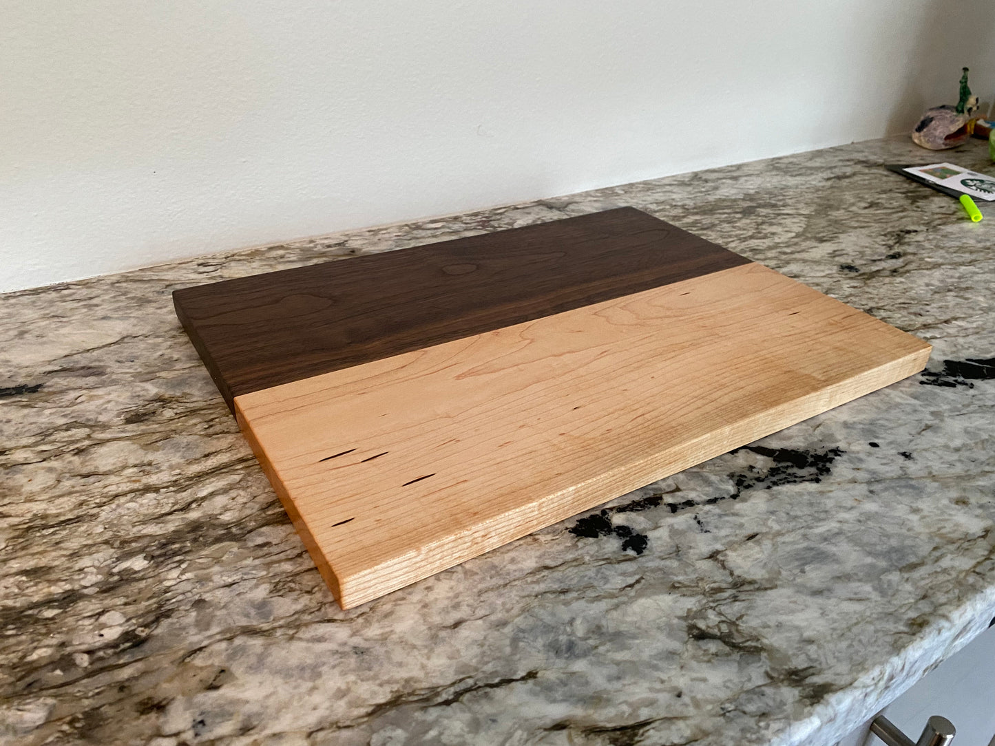 Walnut and Maple cutting board