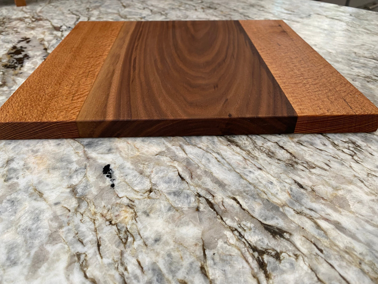 Walnut and Lacewood Cutting Board