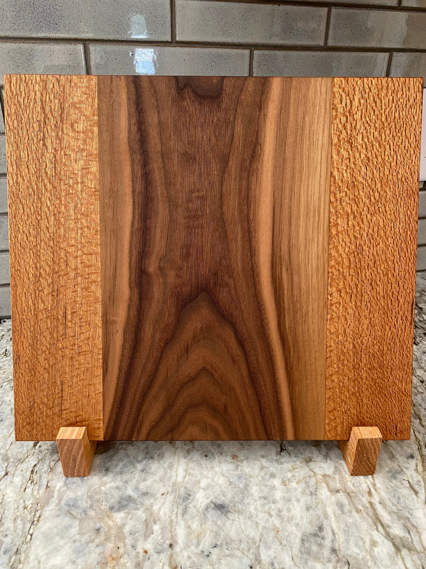 Walnut and Lacewood Cutting Board