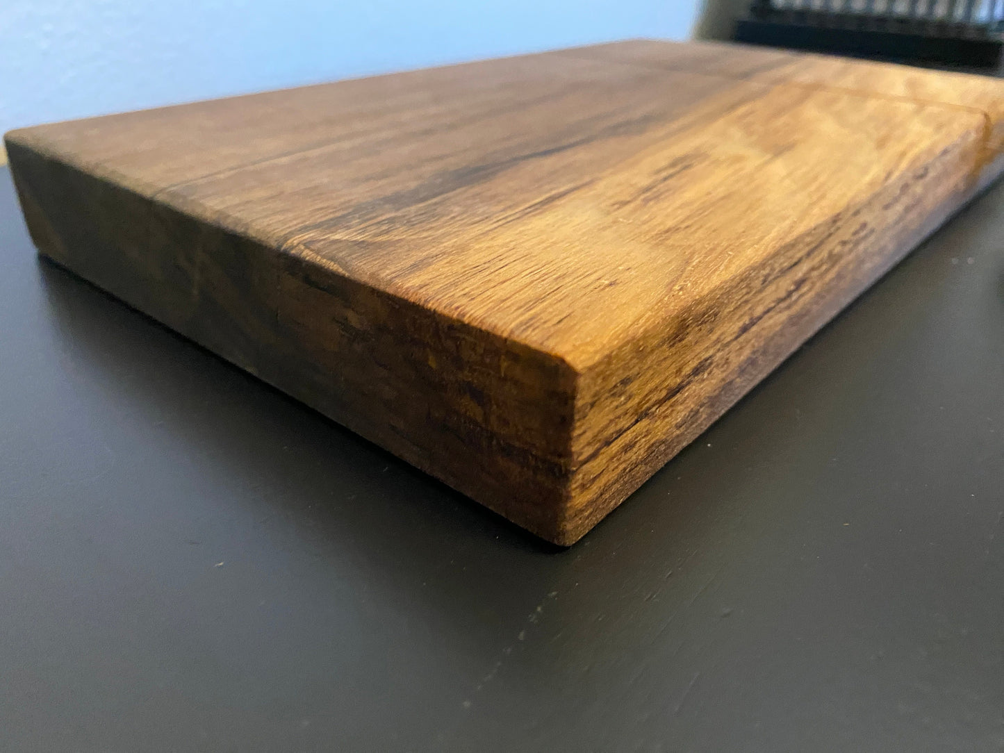 Cheese slicing board - made from locally harvested walnut